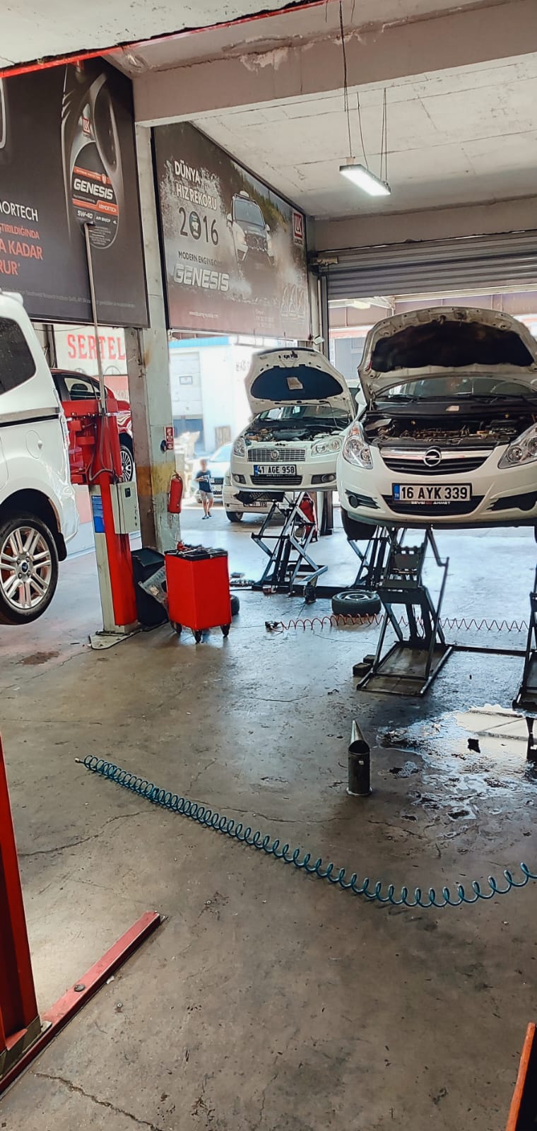 Serteller Servis İç Görünüm